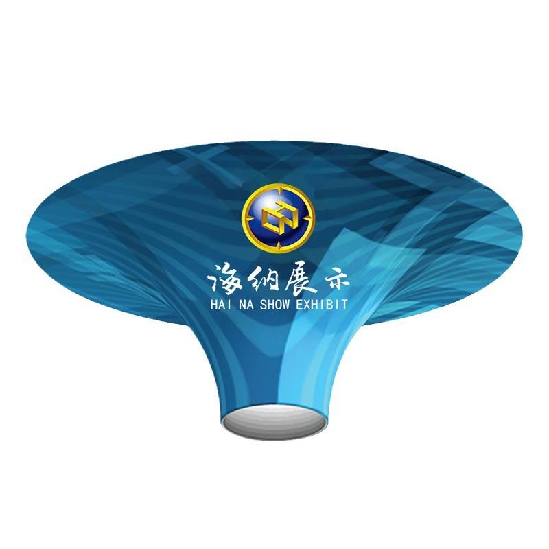 快幕秀广告吊环制作会展商场便携式铝合金展会折叠吸顶展示架架子