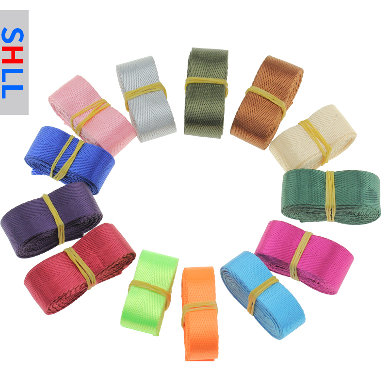 背包带帆布仿尼龙光滑丝面涤纶人字带编织带加厚3.2cm彩色条纹织