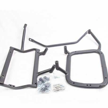 新款直销适用春风 MT800 摩托车尾箱快拆支架右躲排气铝合金支架