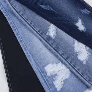 新款直销220克春秋薄款全棉平纹牛仔布可怀旧水洗套色裙子衬衫牛