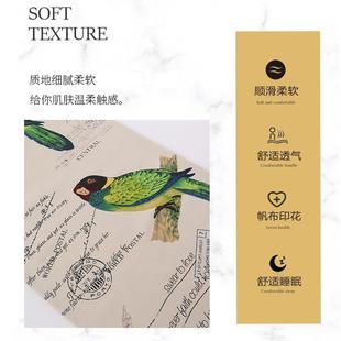 新款直销棉质帆布印花桌旗棉质床上用品床尾旗现代简约床尾巾多尺