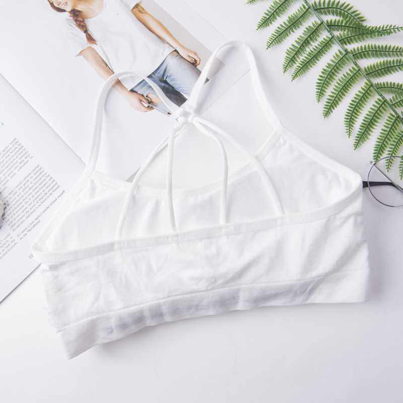 新款直销少女字母带美背抹胸一片式无缝降落伞裹胸防走光内衣打底,女士内衣/男士内衣/家居服,少女文胸,淘宝优惠券,粉丝福利购,淘宝优惠卷