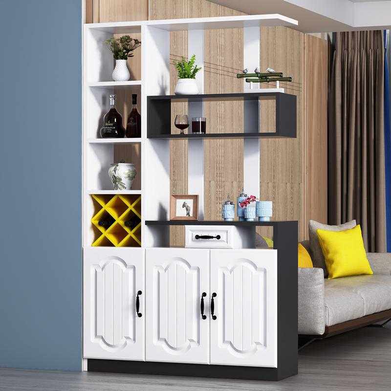 新款直销入户玄关柜鱼缸柜客餐厅酒柜隔断柜欧式轻奢门厅屏风柜进