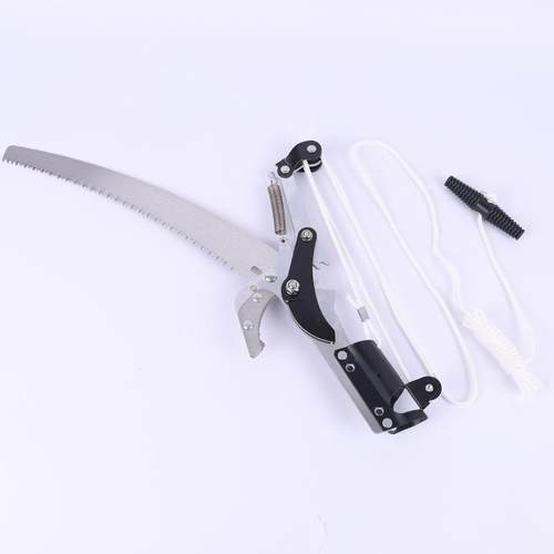 新款直销伸缩高枝剪水果荔枝带绳子摘果器高空修枝剪刀修剪树枝高