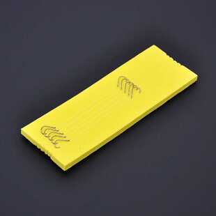 新款直销36长子线小黄盒5付装伊豆挂仕金袖底线伊势尼双钩平打不