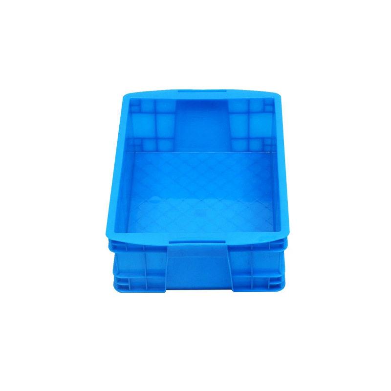 新款直销320-100塑料周转箱食品箱子面包托盘浅盘长方形方盘元件