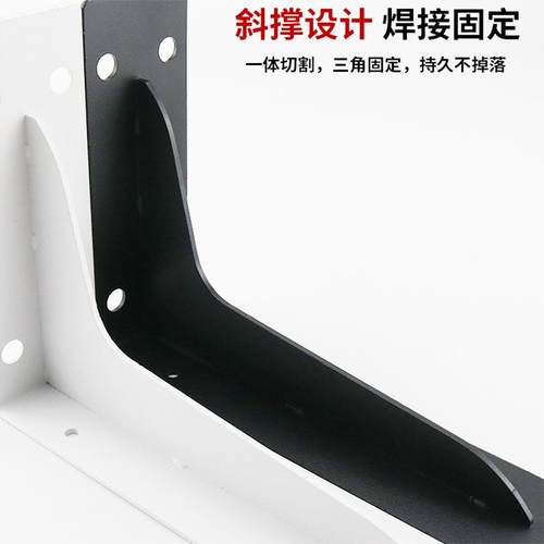 新款直销重型三角支架墙上托架加厚不锈钢托架L层板托电视柜隐藏