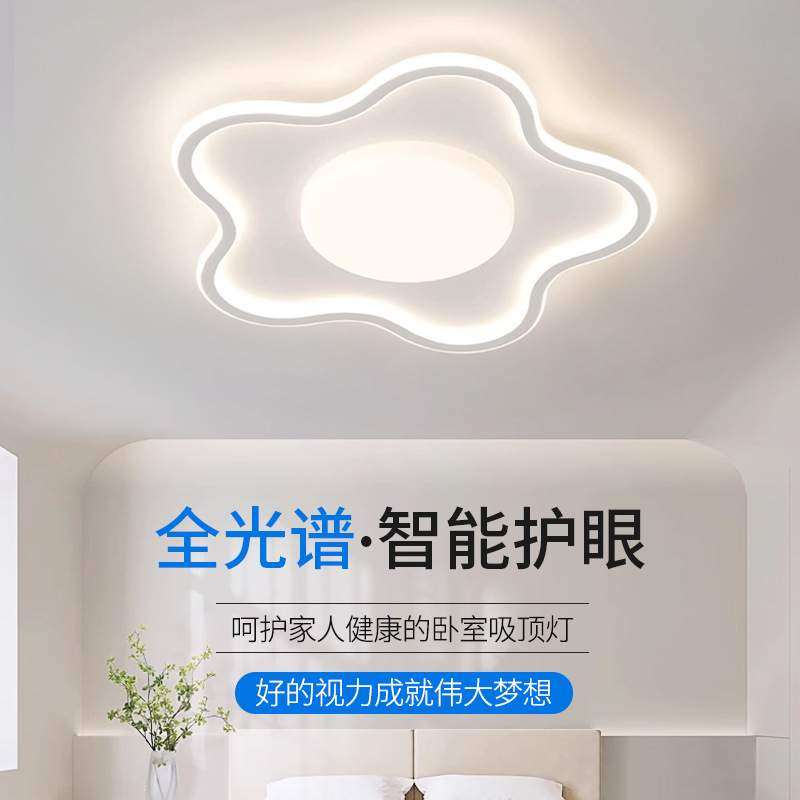 2025新款卧室灯现代简约护眼轻奢高亮吸顶灯主卧房间灯高级感灯具,3C数码配件,USB灯,淘宝优惠券,粉丝福利购,淘宝优惠卷