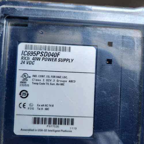议价IC695PSD040F，没开封，盒子比较旧。