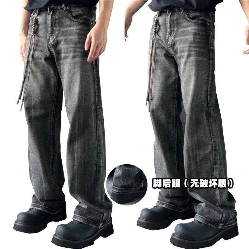 【神牛无破坏版】甄枚前Demna Flared直筒cleanfit洗水显高牛仔裤