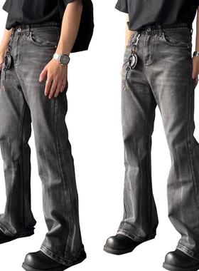 【平替神牛】甄枚前Demna Flared破坏微喇百搭cleanfit显高牛仔裤