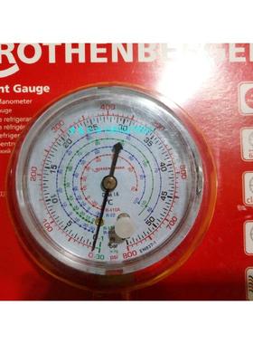 罗森博格R410A加液表氟表高压表头A170722双表替换表头