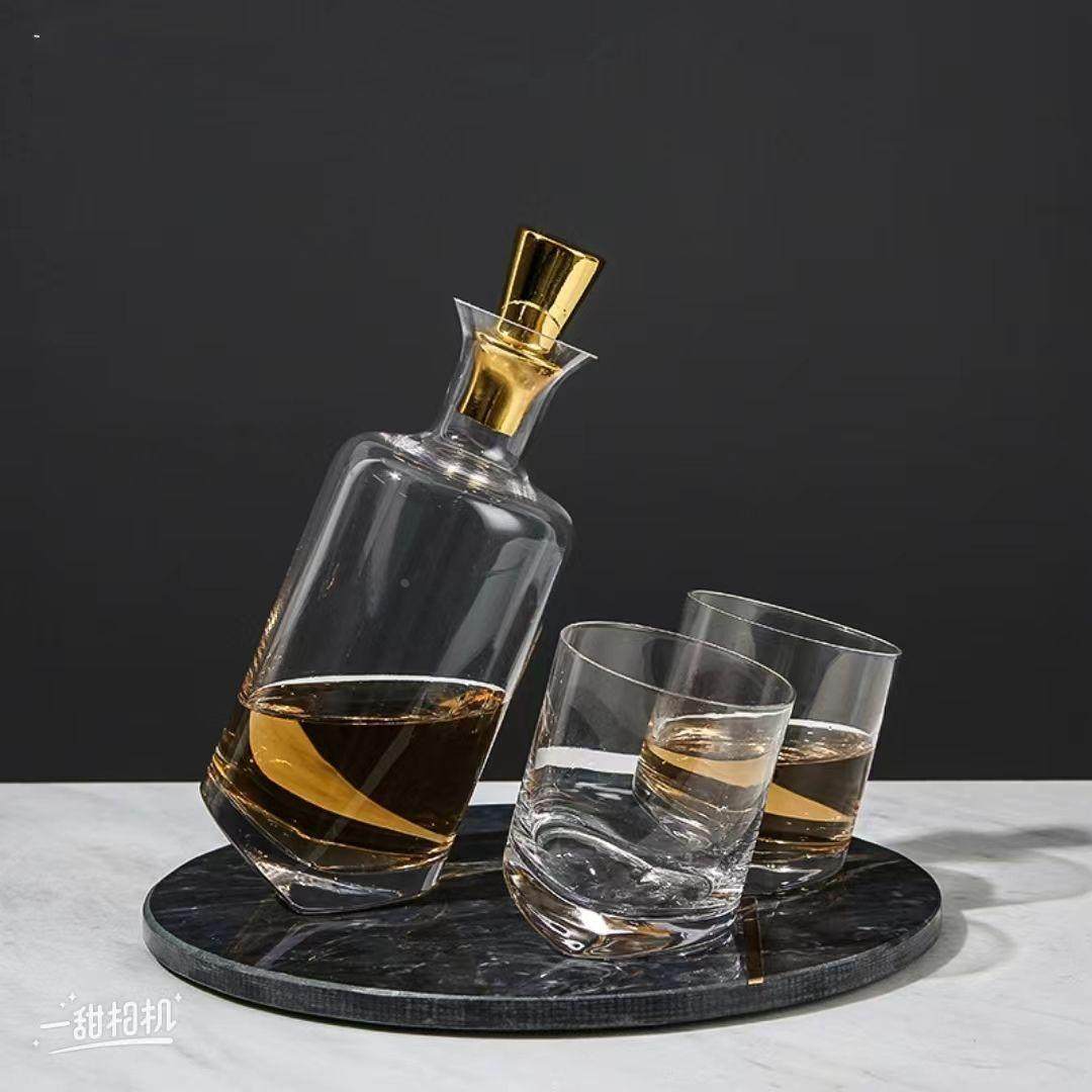 轻奢玻璃红酒醒酒器酒柜酒具摆件客厅样板间餐厅家居桌面软装饰品,3C数码配件,USB多功能数码宝,淘宝优惠券,粉丝福利购,淘宝优惠卷