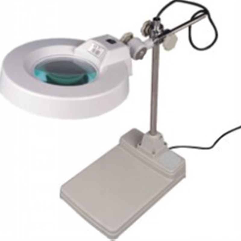 LED 立杆式 台式放大镜LED- BF-500B 8X/10X 白玻  标准型