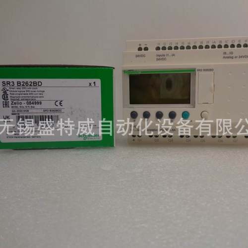 原装现货 SR3B262BD/SR3MBU01BD 逻辑控制器DC24V