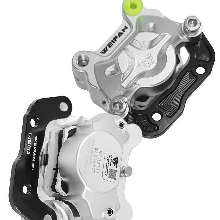 伟凡小牛电动车SQI改装螃蟹刹车卡钳200转接码84支架配件原装直上