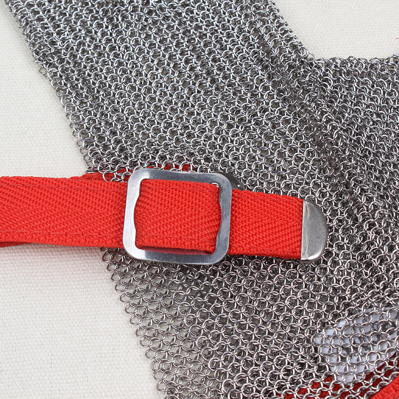 美国HongCho三指防割钢丝手套 防切割防护手套 不锈钢手套