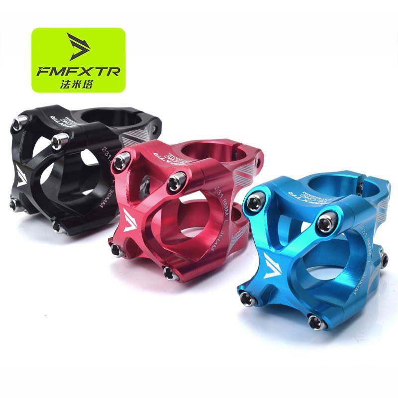 FMFXTR山地车速降把立镂空立管 超轻CNC短把立0度攀爬自行车把立