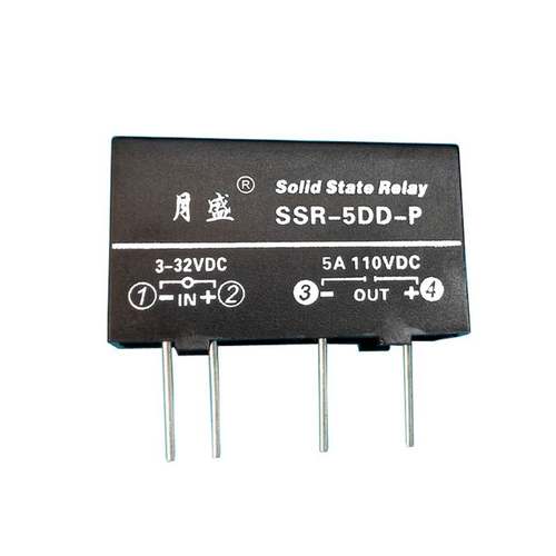 PCB线路用直插直流固态继电器SSR-5DD-P-上海月盛