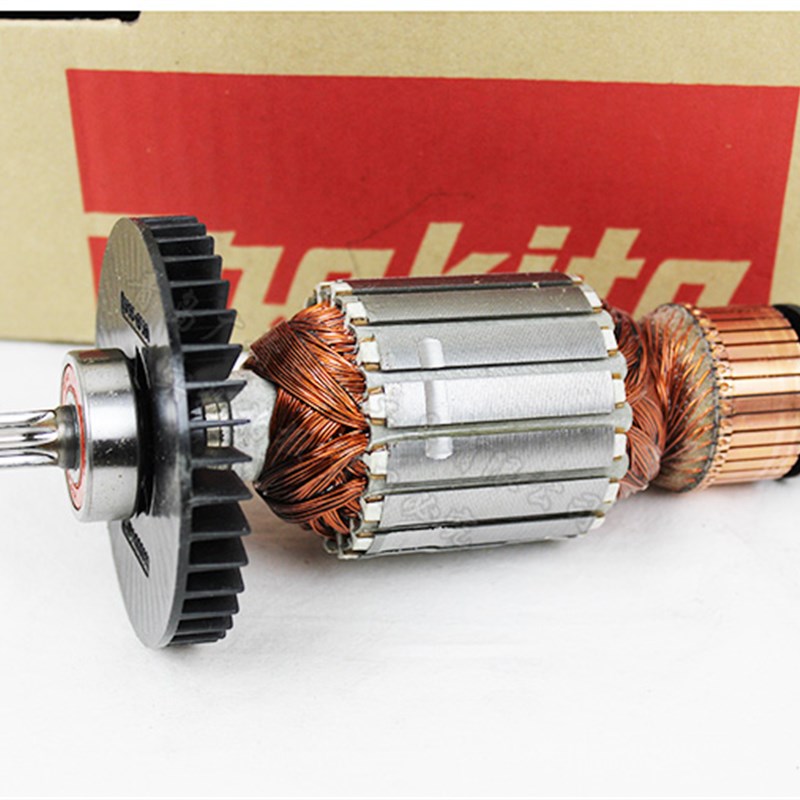 日本Makita牧田TW1000电动扳手配件原装转子定子开关碳刷齿轮