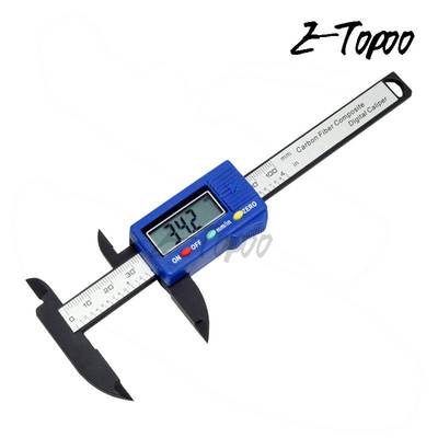 现货热卖 0-100MM 0.1MM 碳素 数显卡尺 塑料电子卡尺 游标卡尺