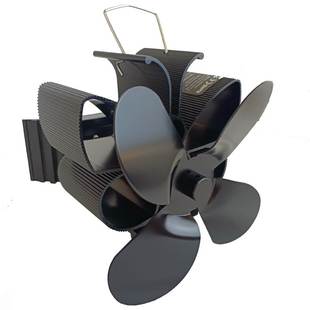 LT406磁吸壁挂风扇蝴蝶款 fan 4叶壁炉风扇壁炉风扇配2卡箍stove