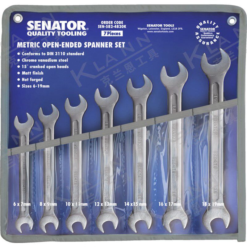 英国SENATOR公制双开口扳手 SEN-582-4830K SEN-582-4850K