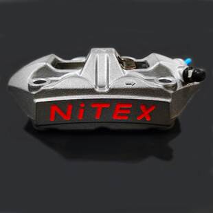 M40摩托车CNC改装 下泵锻造100MM大辐射对四活塞一体卡钳