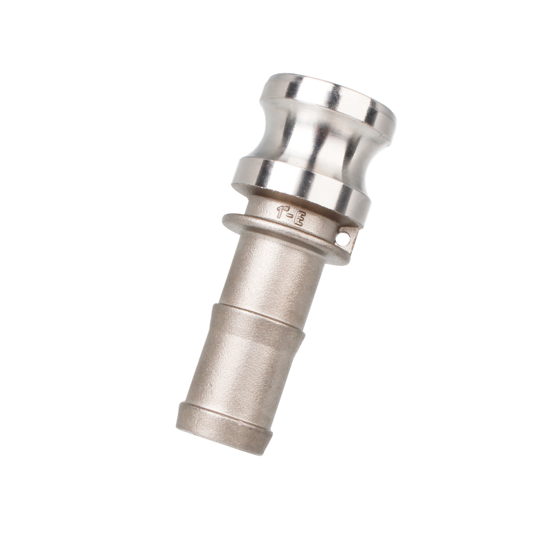 304不锈钢宝塔快速接头e型公头扳把式快接卡扣水嘴油管皮管宝塔头