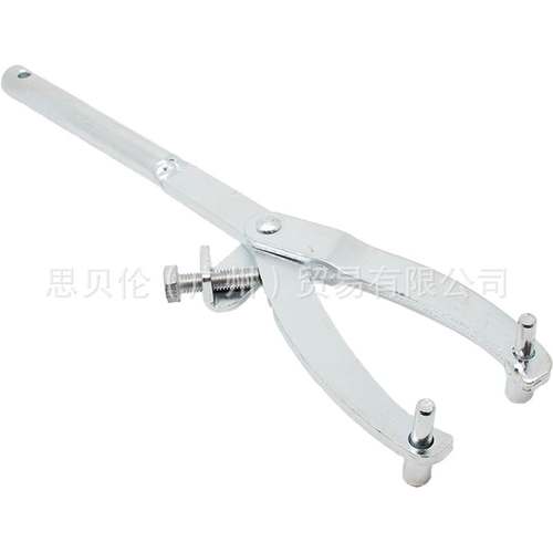 Y型白色飞轮卡钳 踏板摩托车皮带盘磁电机固定卡修理工具飞轮扳手