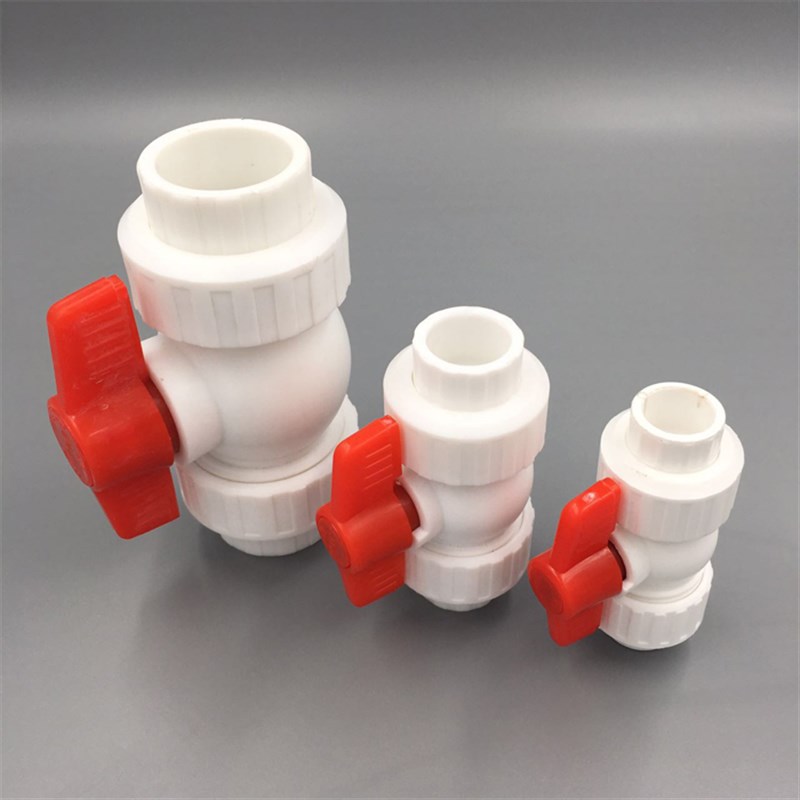 PPR给水管件 双活接球阀 活接球阀  塑件20 25 32 40 50 63