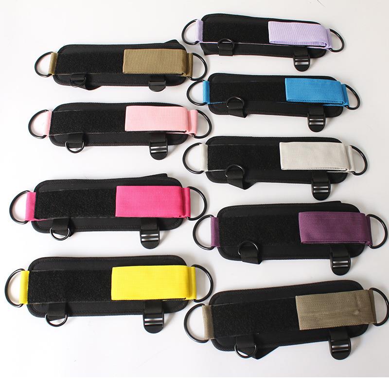 运动健身脚环脚踝扣腿部肌肉训练器练臀练腿绑带勾腿龙门架拉力绳