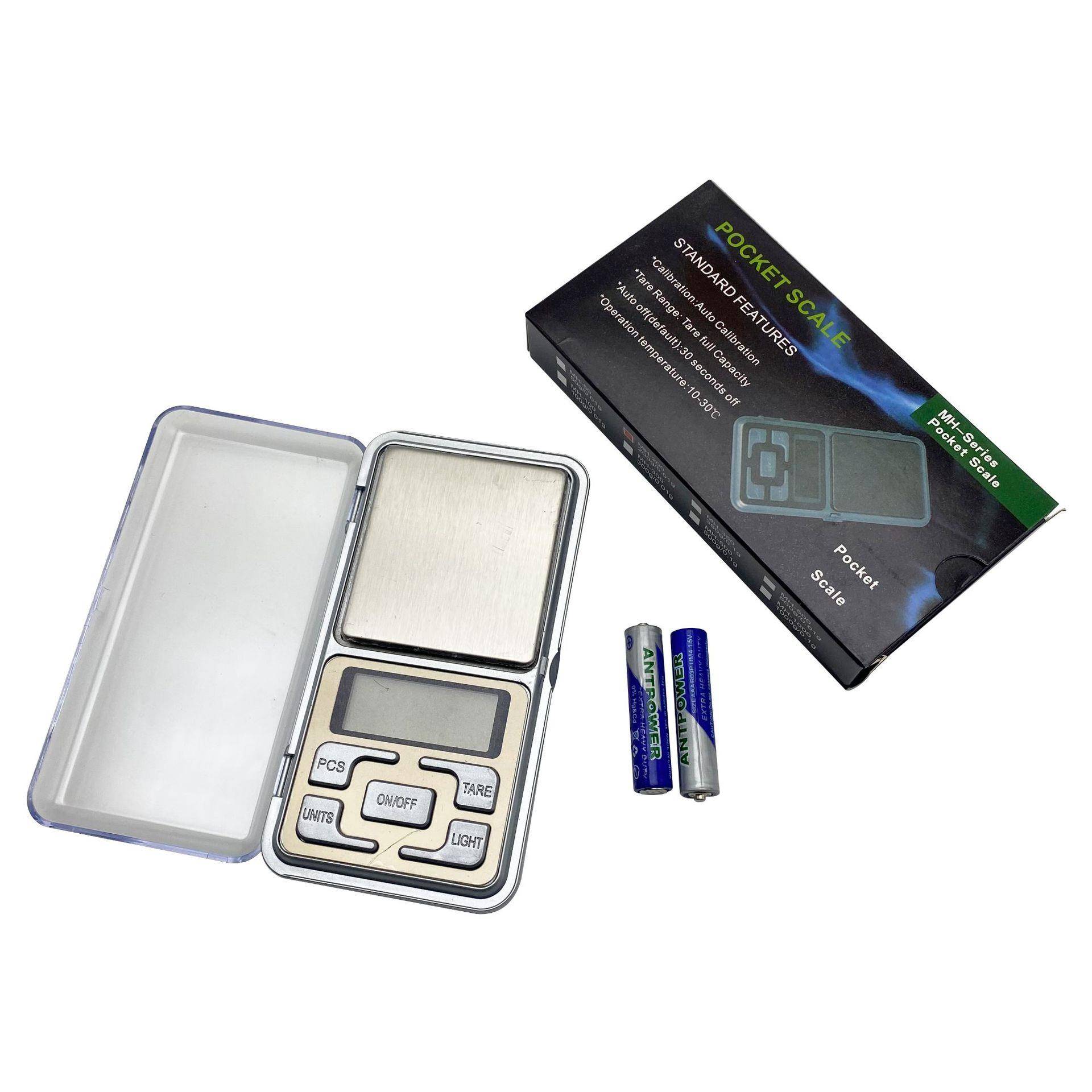 充电珠宝秤0.1g衡器便携天平迷你电子秤0.01g精准口袋秤 手掌克称