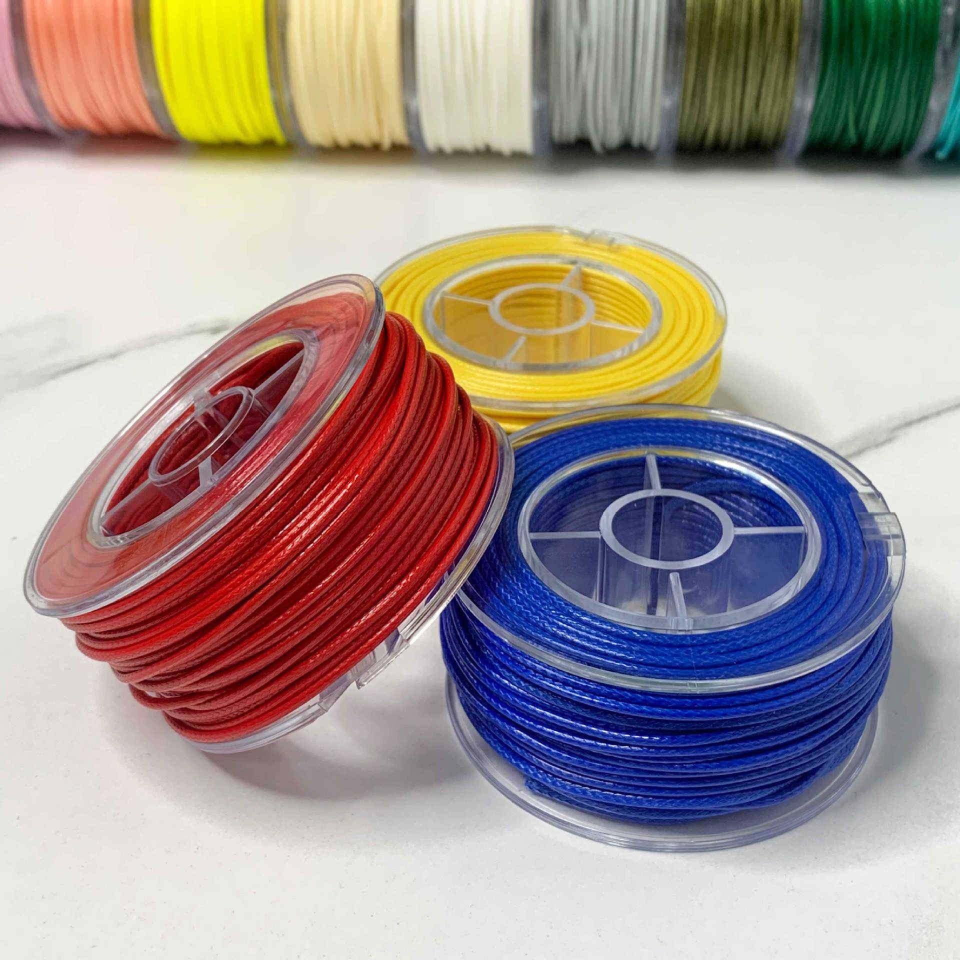 高端韩国蜡皮绳项链绳2mm蜡线手工编织手绳吊坠挂绳线编绳线绳