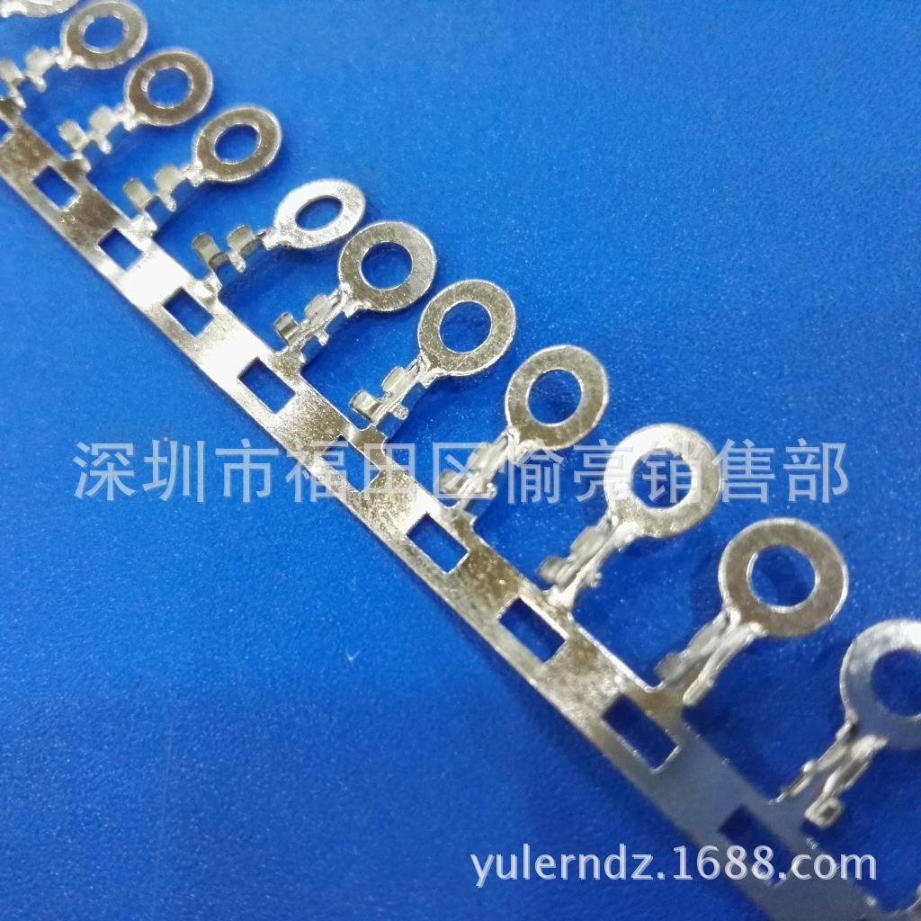 2.5圆形接线片 2.5MM内径 R型3.2环形太阳地环端子 2.2接地片