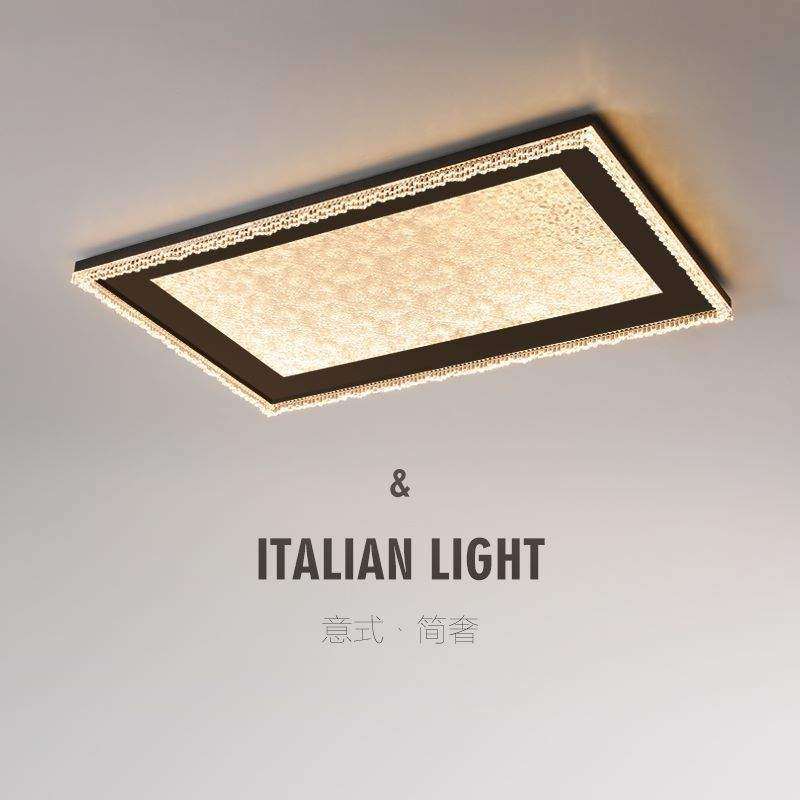 意式极简客厅灯吸顶灯轻奢高端大气长方形主灯全光谱护眼吸顶灯,3C数码配件,USB灯,淘宝优惠券,粉丝福利购,淘宝优惠卷