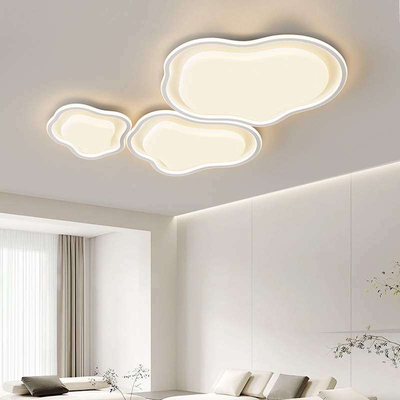 全光谱护眼灯具客厅灯大厅主灯网红款奶油风云朵灯餐厅卧室吸顶灯,3C数码配件,USB灯,淘宝优惠券,粉丝福利购,淘宝优惠卷