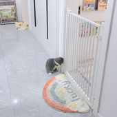 自动门拦猫栅栏免打孔宠物挡狗防猫栏猫咪围栏加密室内猫隔离栏杆