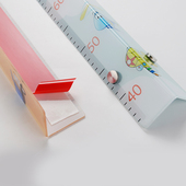 儿童护角条墙护角护墙角保护条量身高亚克力墙角防撞条免打孔飞机