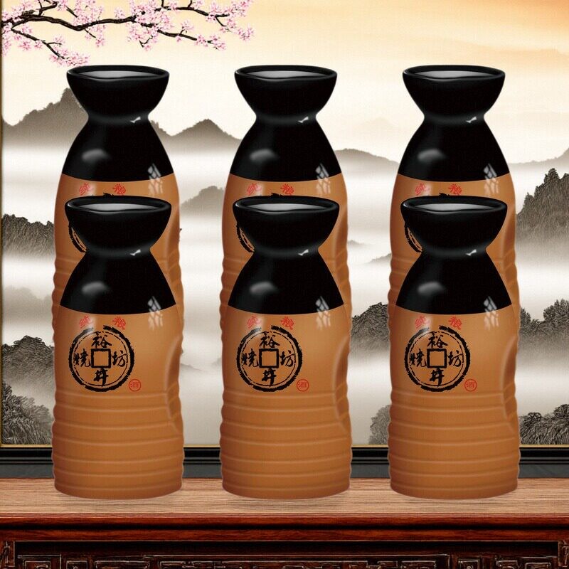 内蒙特产裕井烧坊小酒壶42度浓白酒/调香白酒