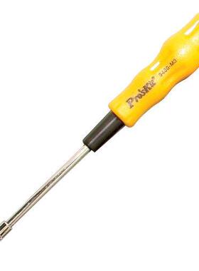 台湾宝工 黄黑软柄套筒起子3.0*70mm螺丝刀螺丝批19400-M3