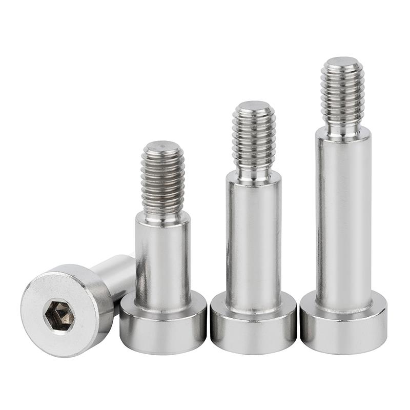 304不锈钢内六角塞打螺丝螺钉加长等高轴肩限位台阶螺栓M3M4M5M12