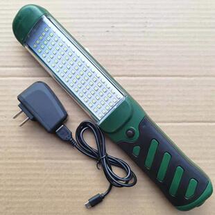 双电池汽修led充电维修灯修理工工作灯照明检修灯手持强光应急灯