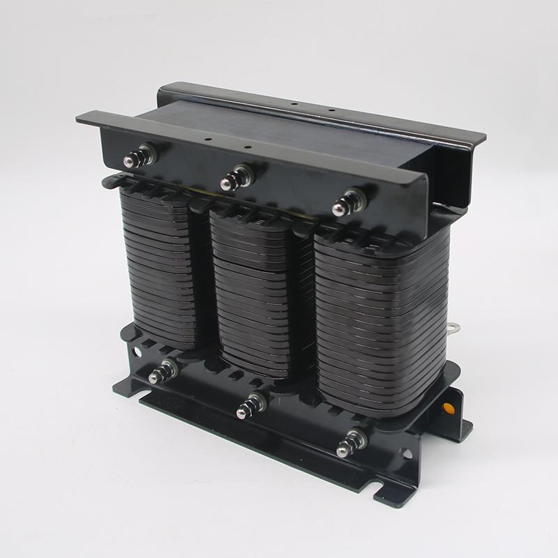 三相串联电抗器 变频器用45/55/75kw多功率输入补偿电抗器电容器