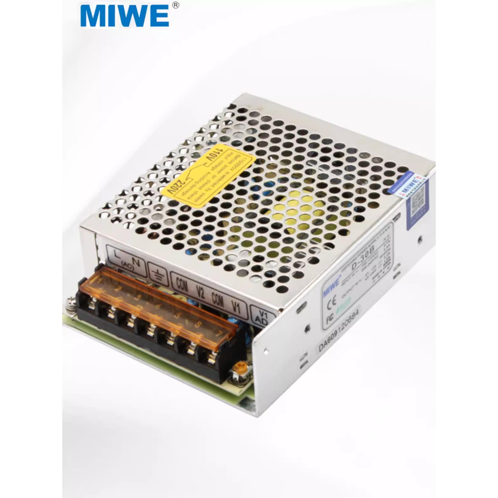高品质MIWE开关电源 D系列双电压输出30W50W60W120A B专业工业级