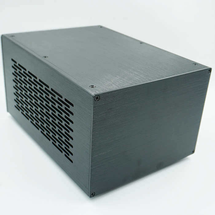 158多用途hifi全铝合金功放 音响电源滤波处理器 前级 平衡胆机箱
