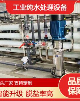 反渗透工业纯水处理设备 印染厂专用脱设备 智能升级 脱盐率