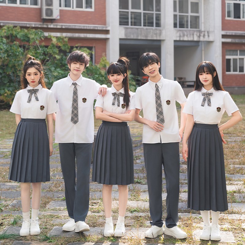 速发合唱朗风演出服初中生学院诵韩业班服套装高中学生毕版运动会