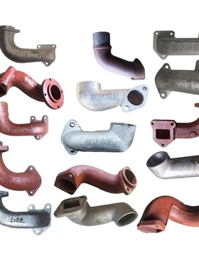 速发常柴0 111508L2  125 10 2进排气弯管弯头单缸柴油机配件