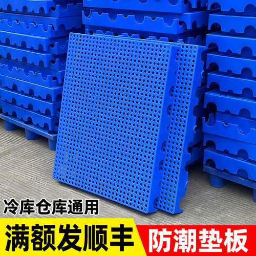 防潮垫板塑料垫板拼接地台板露营垫物流快递驿站货物垫仓板塑胶板